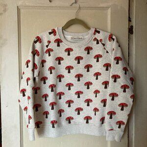 SM Wardrobe Cheery Red Mushrooms Sweatshirt